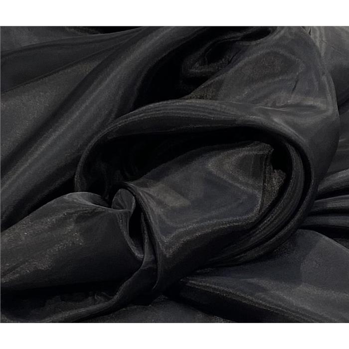 ORGANZA 100% POL-MG7053 col.Z001.NERO 82g/ml