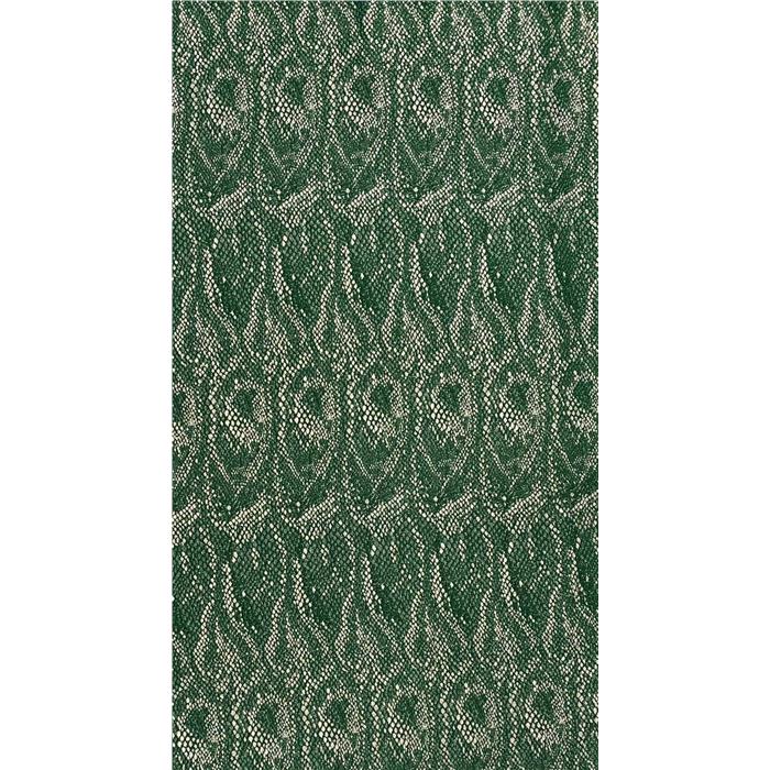 JACQUARD LAME' VERDE 77%POL.14%PM9%PC
