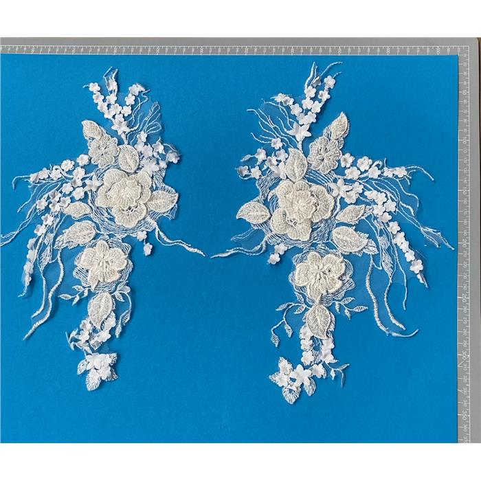 APPLICAZIONI RICAMATE 40827F-NT52